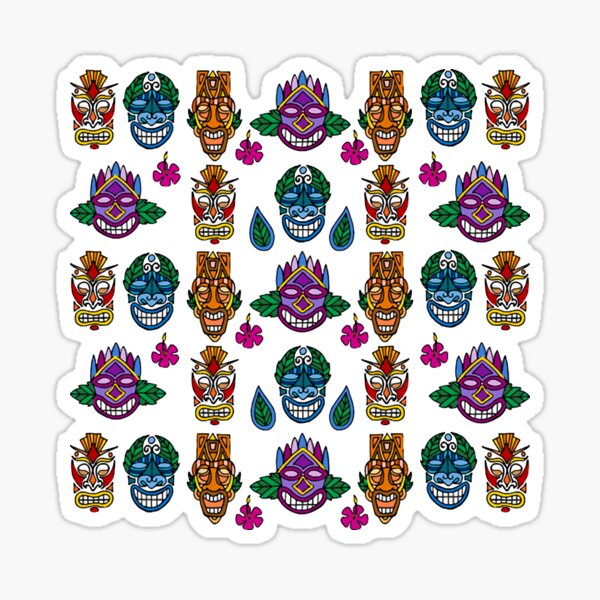 Item preview, Tiki Masks designed and sold by Cobirnruss837.