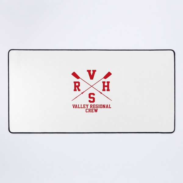 Aperçu de l'œuvre Équipage régional VRHS Valley rouge sur blanc créée et vendue par VRHS Regional Crew.