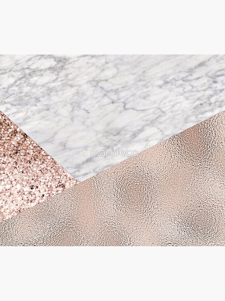 "Expensive pink rose gold marble" Canvas Print for Sale by marbleco