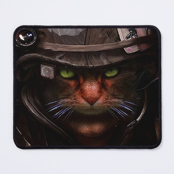 Item preview, Don't Fear Death Fear The Unlived Life Poster, Fire Fighter Poster, Cat Lover Gift, Cat Wall Art, Cat Wall Decor, Fire Fighter Cat Art designed and sold by Steve Kane.