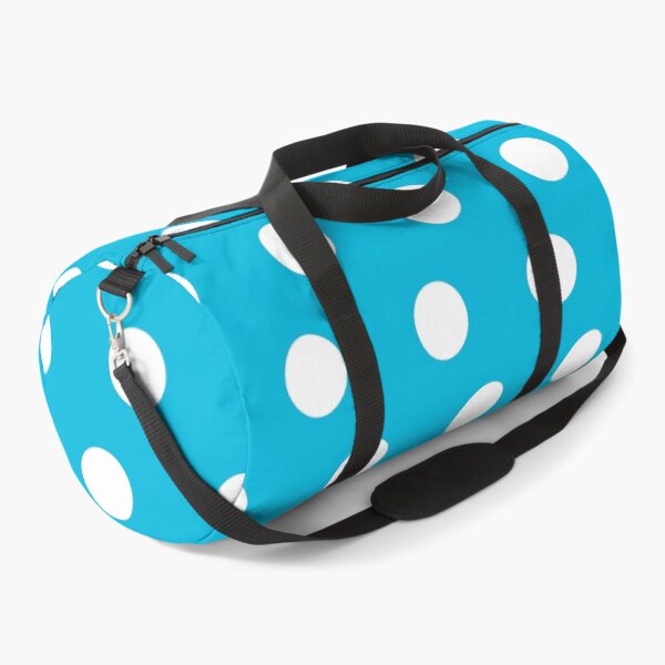 Item preview, Classic Polka Dot Pattern_Medium Cyan Blue designed and sold by mimihuang creations.