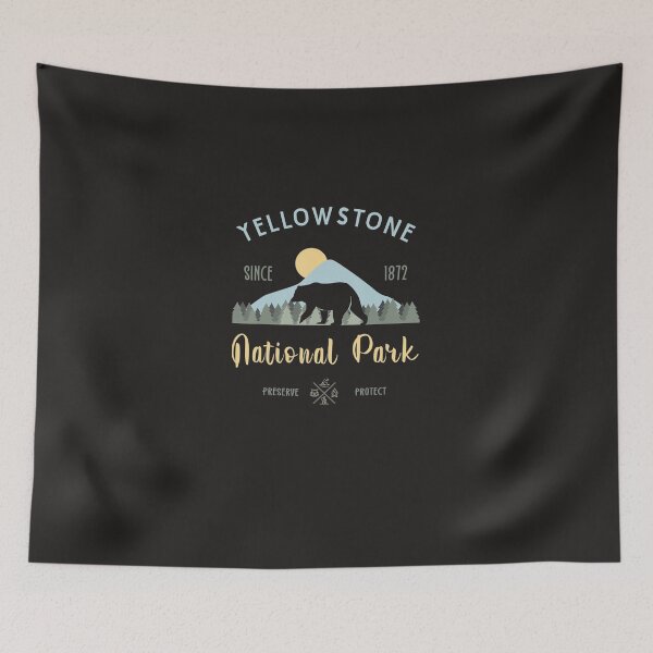 Item preview, Parque Nacional de Yellowstone, Yellowstone, nación designed and sold by sherfyvho.
