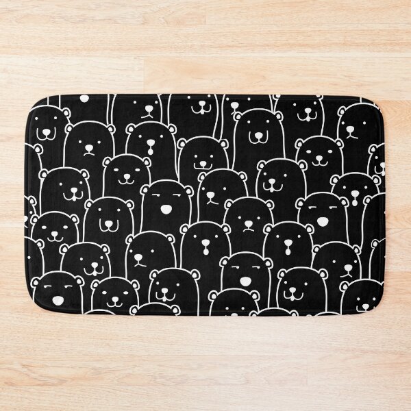 Item preview, Cute Bear (Black) designed and sold by kims-club.