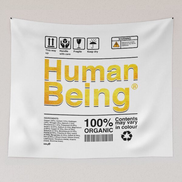 Item preview, Human Being Science Ingredients tshirts designed and sold by bestdesign4u.