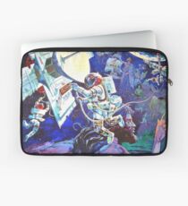Raumschiff Erde Wandgemälde Laptoptasche