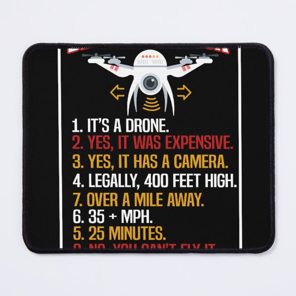 Artikelvorschau, Flying-Toys-Quadcopter-Drone-Shirt-Flying-Drone-Drone-Gift-Drone-Pilot-Gift-Drone-Racing-Drone-Lover entworfen und verkauft von BurgeKarla.
