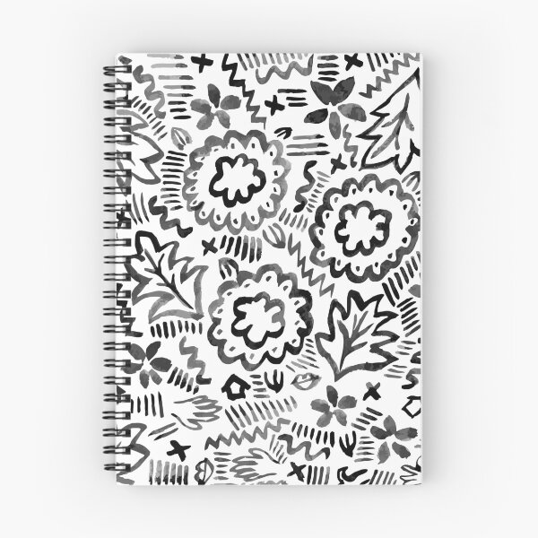 Item preview, hand draw abstract flowers pattern2 designed and sold by quinnstyle.