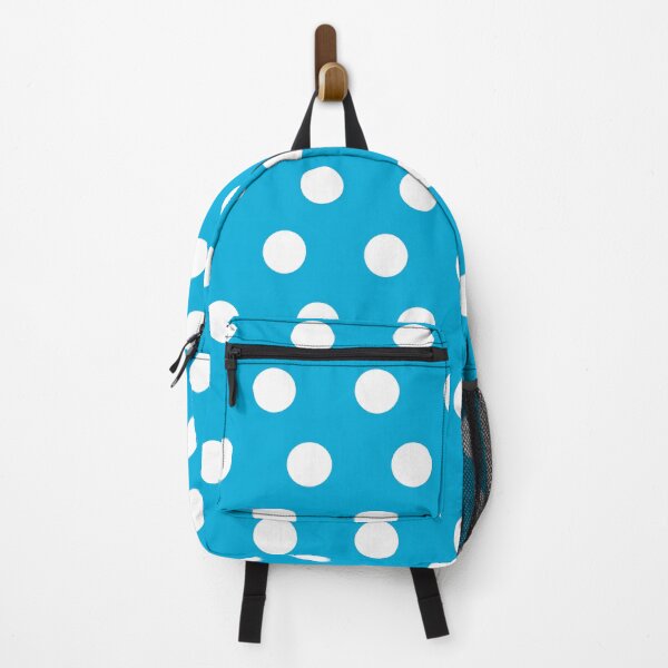 Item preview, Classic Polka Dot Pattern_Medium Cyan Blue designed and sold by mimihuang creations.