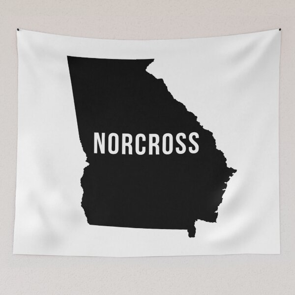 Item preview, Norcross, Georgia State Silhouette designed and sold by CartoCreative.
