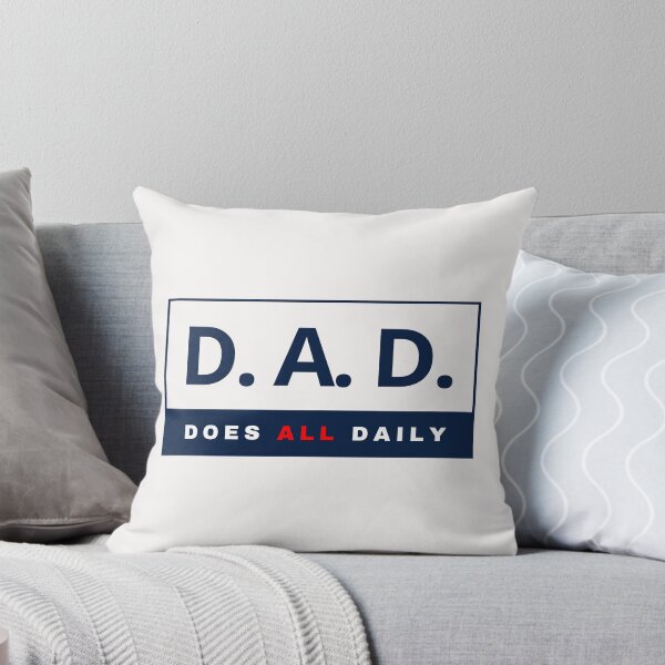 Item preview, D.A.D. Does ALL Daily, fun, white t-shirts, magnets, mugs and more designed and sold by JCMCDesigns.