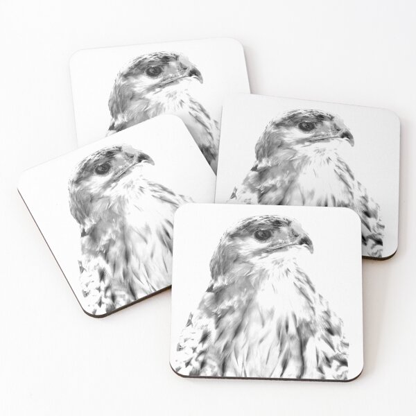 Item preview, Drawing of Red-tailed Hawk designed and sold by Dalyndigital Photography.