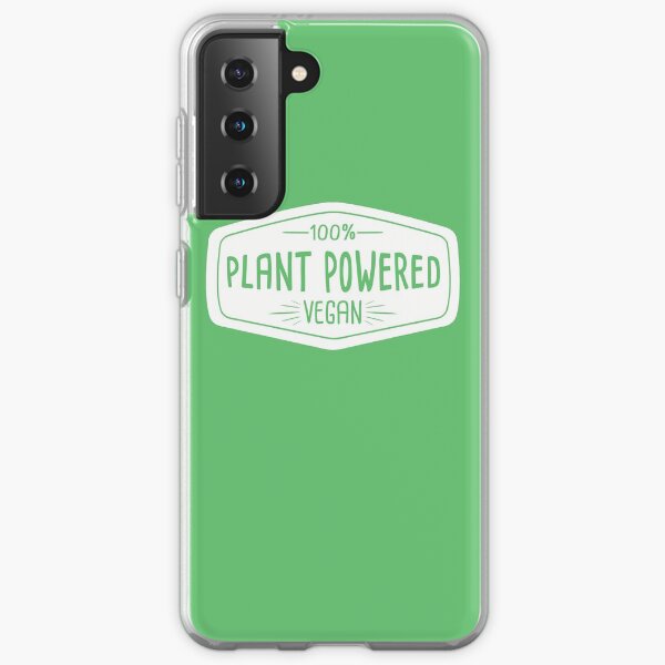100% Plant Powered Vegan Samsung Galaxy Soft Case
