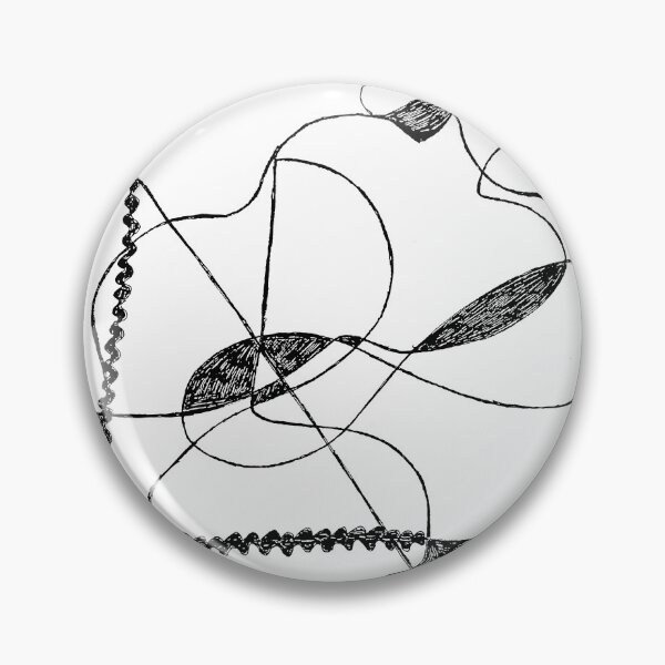 Item preview, hand draw abstract lines designed and sold by quinnstyle.