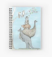 Australian Native Animal Stack Spiral Notebook