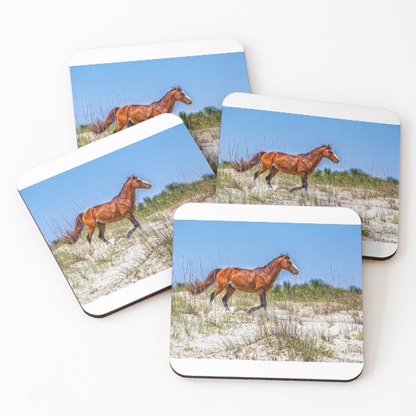 Item preview, Wild Horses at Cumberland Island National Seashore designed and sold by GestaltImagery.