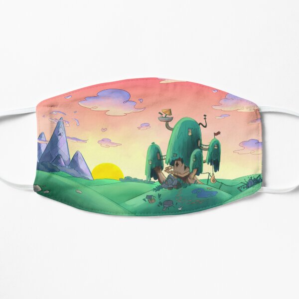adventure time house Flat Mask