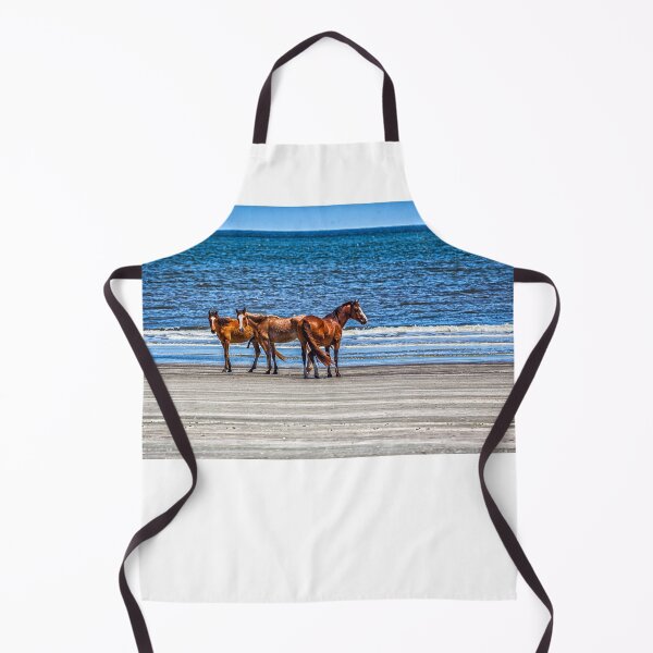 Item preview, Wild Horses at Cumberland Island National Seashore designed and sold by GestaltImagery.