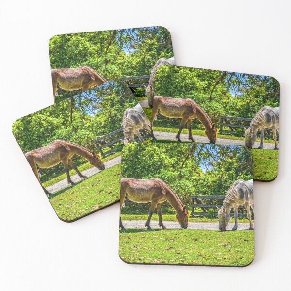 Item preview, Wild Horses at Cumberland Island National Seashore designed and sold by GestaltImagery.
