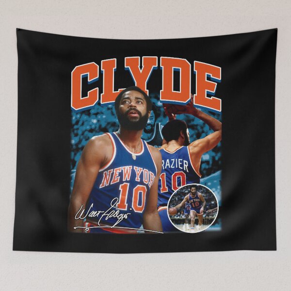 Item preview, Walt Frazier Clyde New York Basketball Legend Signature Vintage Retro 80s 90s Bootleg Rap Style designed and sold by EllenMitchell.