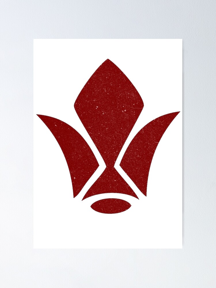 "Gundam Iron Blooded Orphans Barbatos Tekkadan Logo" Poster for