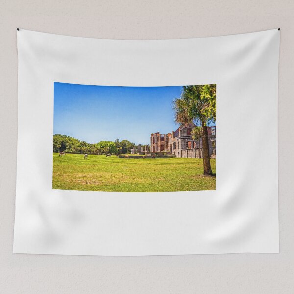 Item preview, Wild Horses at Cumberland Island National Seashore designed and sold by GestaltImagery.