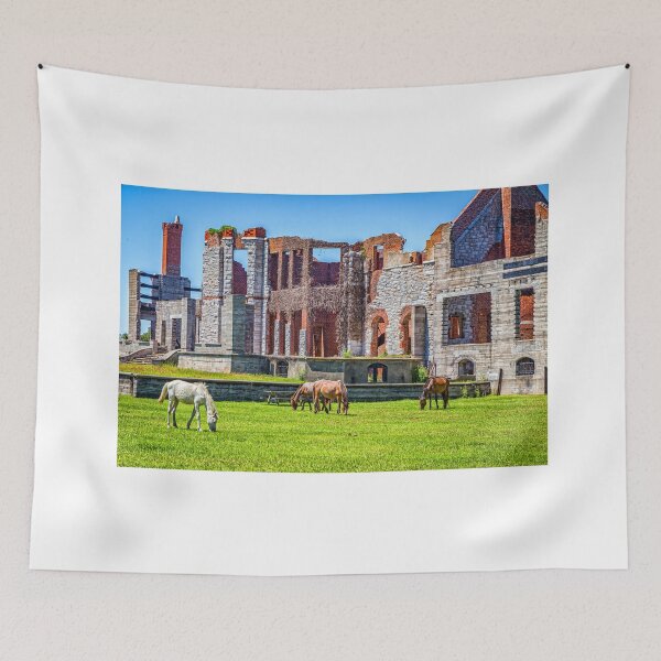 Item preview, Wild Horses at Cumberland Island National Seashore designed and sold by GestaltImagery.