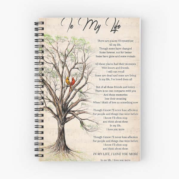 Item preview, In My Life Lyrics Poster, The Beatles Song Lyrics Poster, Song Poster, Song Lyrics Print, Lyrics Wall Art, vintage music poster, music gifts designed and sold by Steve Kane.