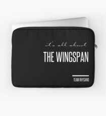it's all about the wingspan Laptop Sleeve