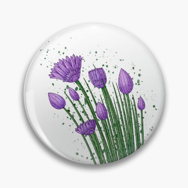 Item preview, Watercolor Culinary Herbs: Chives designed and sold by LittleSunShoppe.