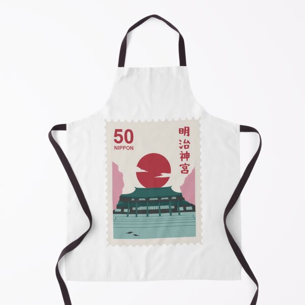 Item preview, Meiji Jingu Postage Stamp - Icons of Japan designed and sold by royumi.