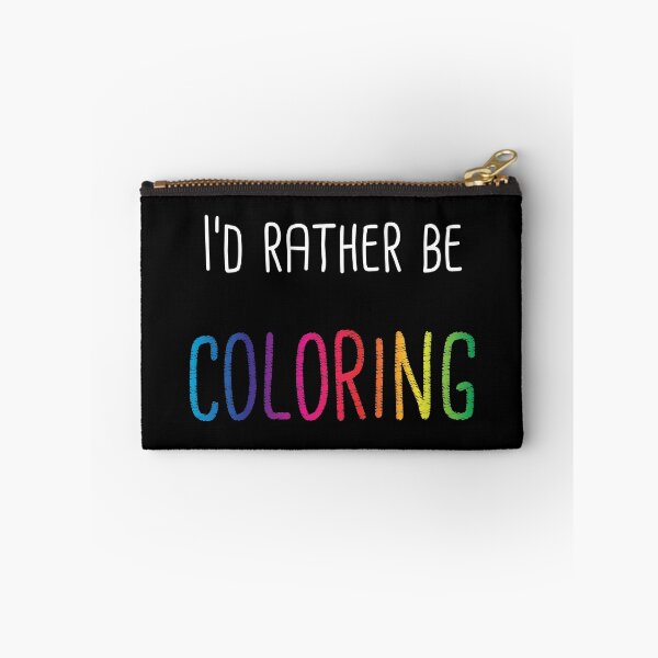 Item preview, I'd Rather Be Coloring Adult Coloring Books designed and sold by MoonPuree.