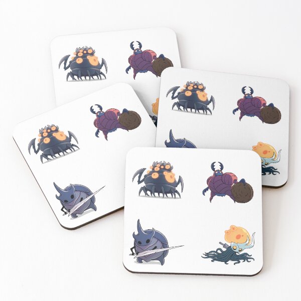 Item preview, hollow knight stickers pack pattern 8 designed and sold by Maskan.