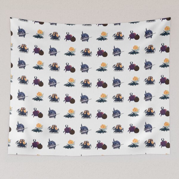Item preview, hollow knight stickers pack pattern 8 designed and sold by Maskan.