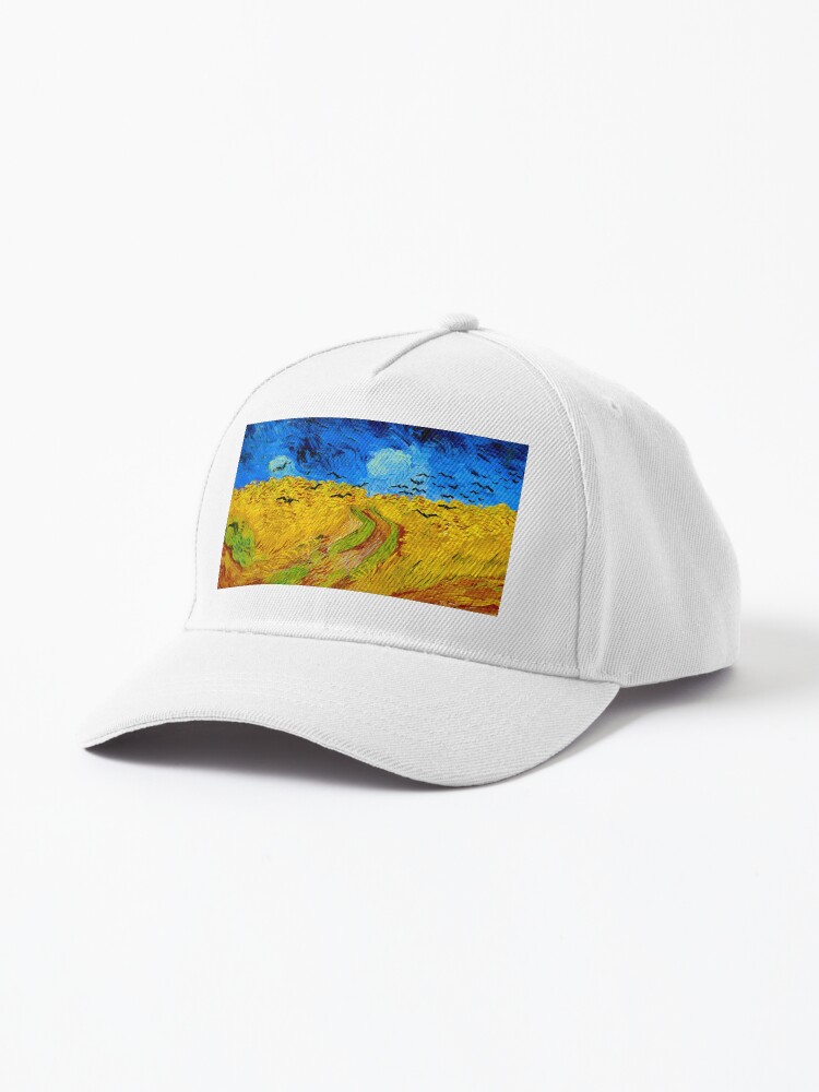 Wheatfield with Crows Vincent van Gogh Cap