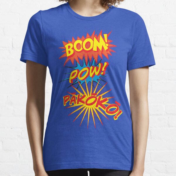 Top Bang Pow Boom Abstract Hip Hop Shirt (AOP)