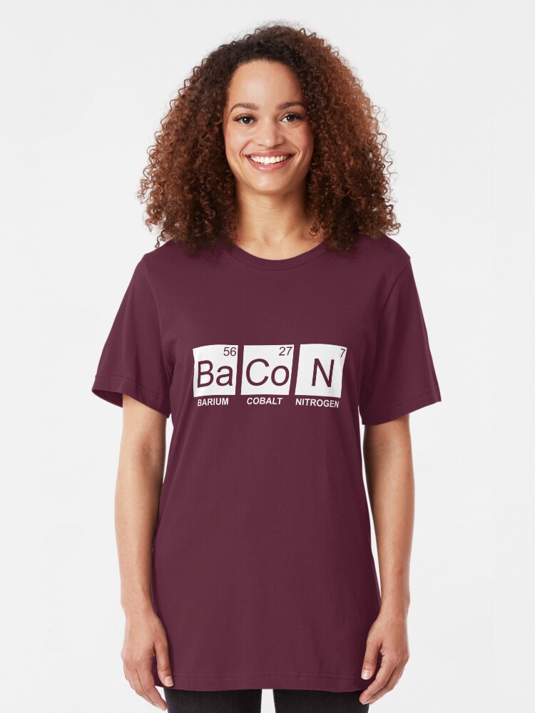 Alternate view of Ba Co N (Bacon) Slim Fit T-Shirt