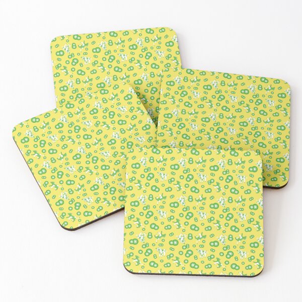 Item preview, ¡Vacas kiwi! (amarillo) designed and sold by C4ptainRavioli.