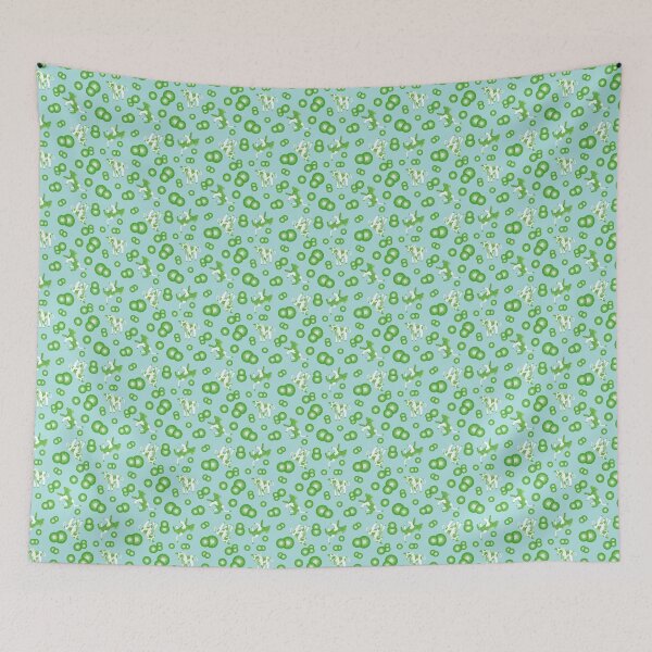 Item preview, ¡Vacas kiwi! (azul) designed and sold by C4ptainRavioli.