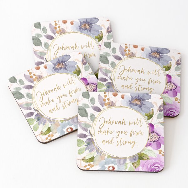 Item preview, Jehovah Will Make Your Firm and Strong designed and sold by Paper Bee Gift Shop.
