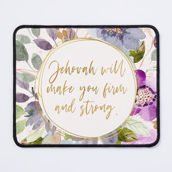 Item preview, Jehovah Will Make Your Firm and Strong designed and sold by Paper Bee Gift Shop.