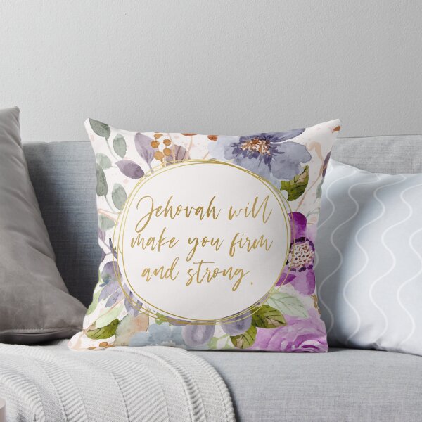 Item preview, Jehovah Will Make Your Firm and Strong designed and sold by Paper Bee Gift Shop.