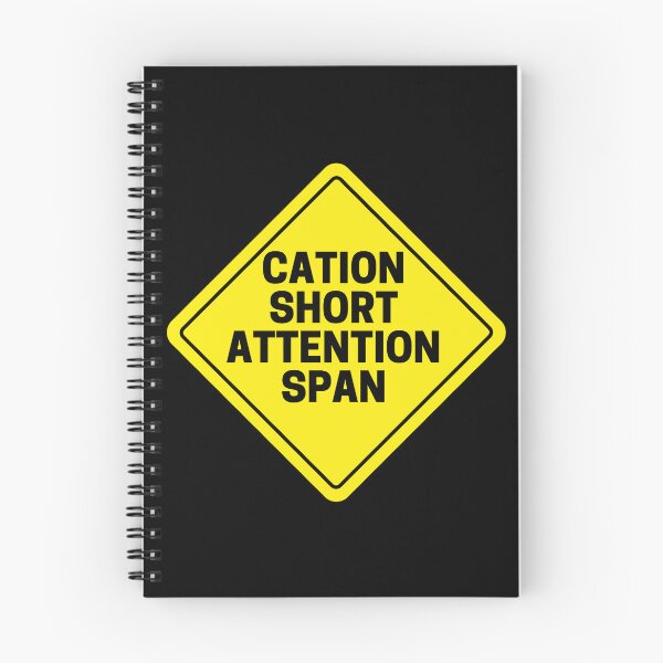 Item preview, Caution, Short Attention Span designed and sold by Sam Artist.