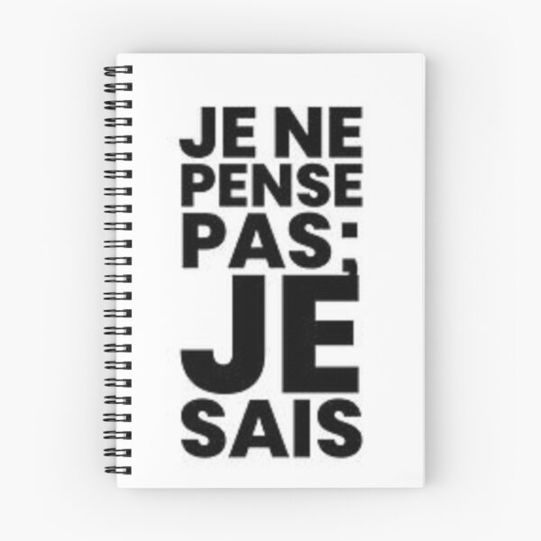 Item preview, Je Ne Pense Pas; Je Sais designed and sold by RMDSCreations.