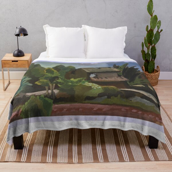 Item preview, broken house - painting designed and sold by AnLeDesign.
