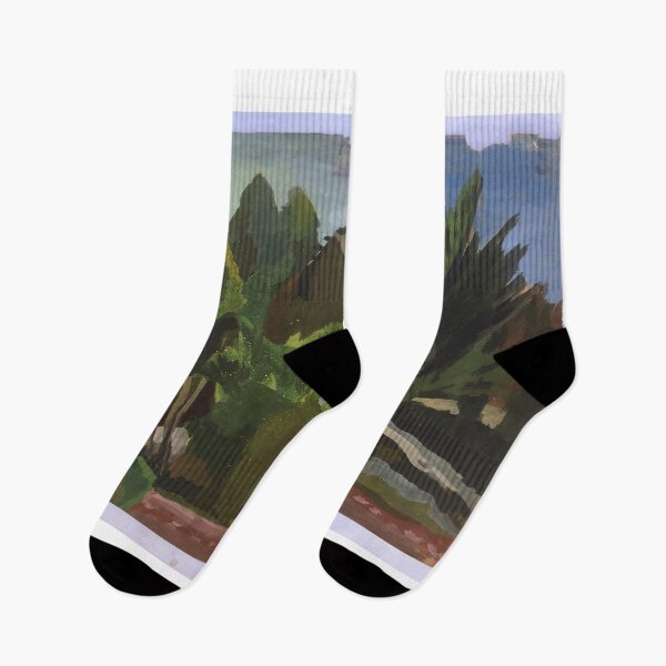 Item preview, broken house - painting designed and sold by AnLeDesign.