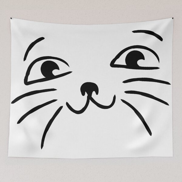 Item preview, Cute Kawaii Cat Face  designed and sold by AboveTee's Design.