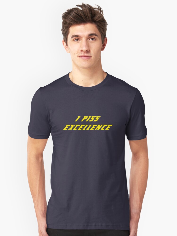 Alternate view of I Piss Excellence Slim Fit T-Shirt