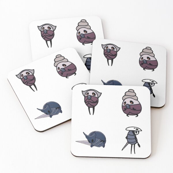 Item preview, hollow knight stickers pack pattern 2 designed and sold by Maskan.
