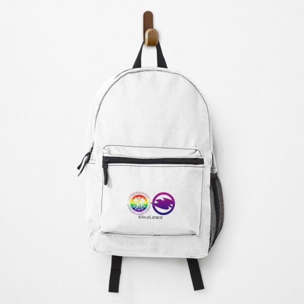 Item preview, Avalance Time Bureau, Canary Logo (Pride flag edition) Black Text   designed and sold by NickCastellano2.