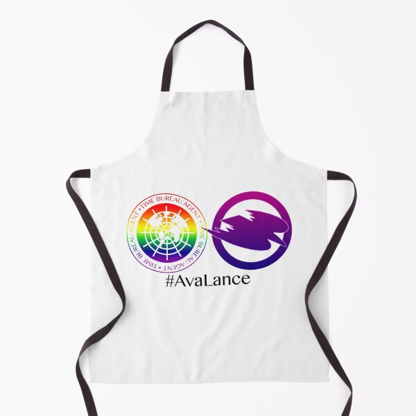 Item preview, Avalance Time Bureau, Canary Logo (Pride flag edition) Black Text   designed and sold by NickCastellano2.